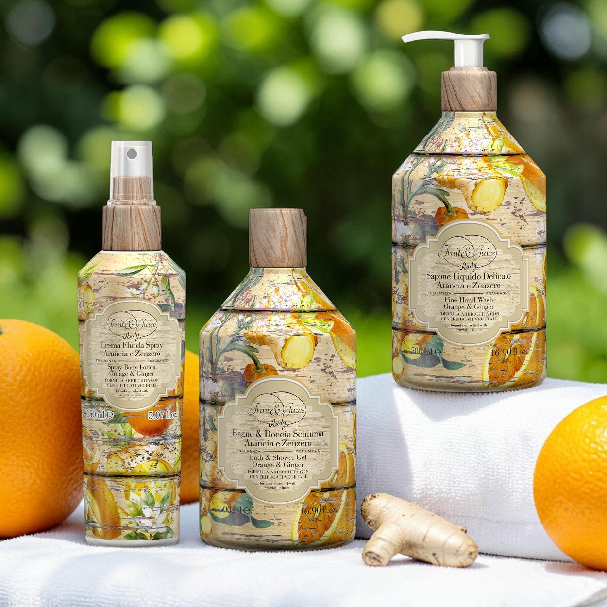 Rudy Profumi Fruit & Juice Bath & Shower Cream - 6 dufter - Dusjkrem - JK-Shop
