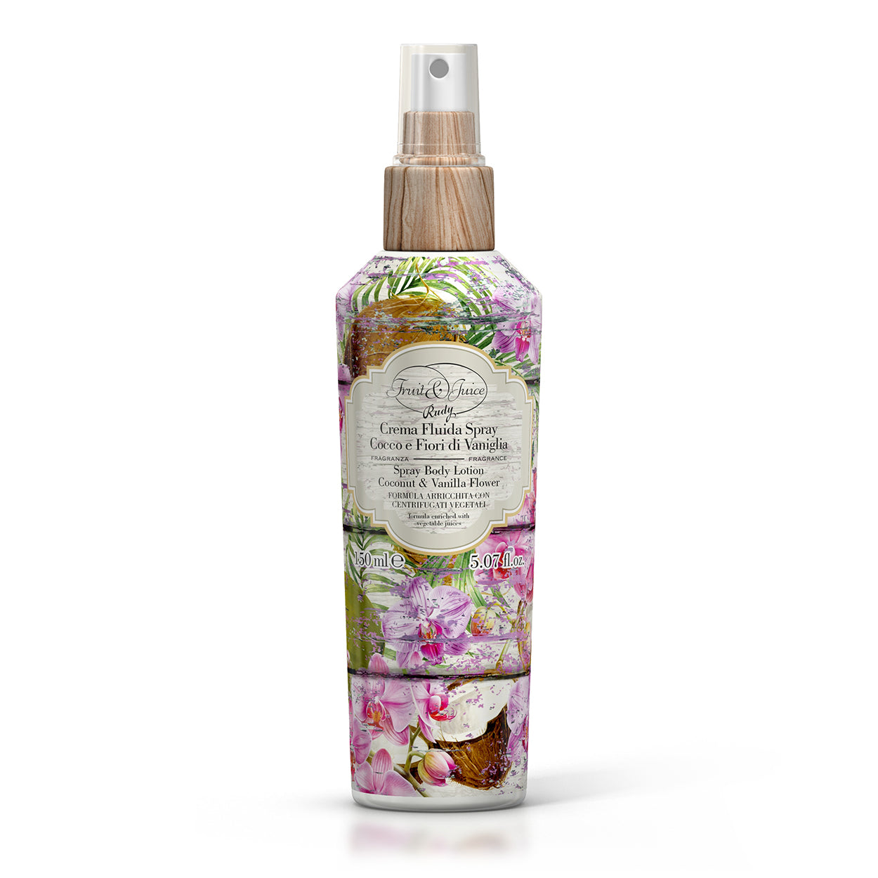 Rudy Profumi Fruit & Juice No Gas Body Cream Spray - 6 dufter - - JK-Shop