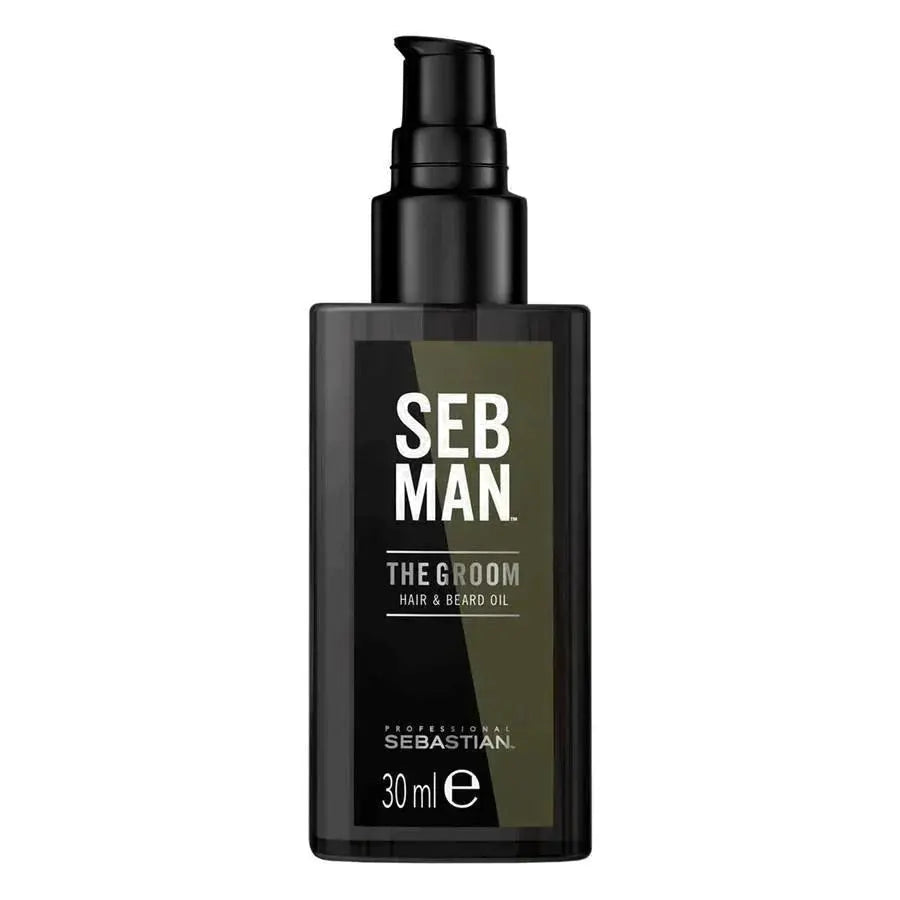 SEB Man The Groom Hår&Skjegg Olje 30ml-Skjeggolje-JKSHOP