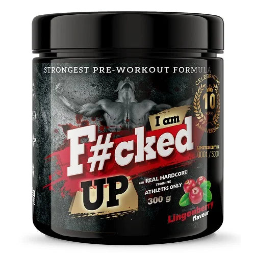 SS Fucked Up, 300g, Lingonberry (10year, limited edt) - PWO med Koffein - JK-Shop