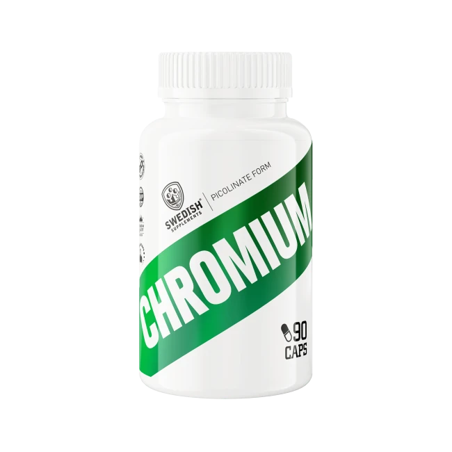 Swedish Supplements, Chromium, 90 tabs