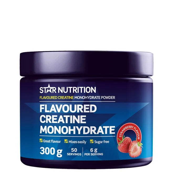 Smaksatt Kreatin Monohydrat 300 g - Kreatin monohydrat - JK-Shop