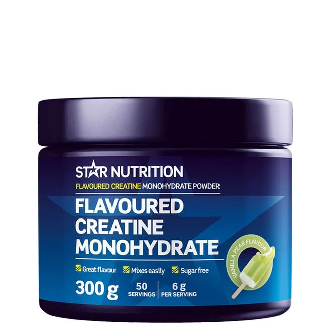 Smaksatt Kreatin Monohydrat 300 g - Kreatin monohydrat - JK-Shop