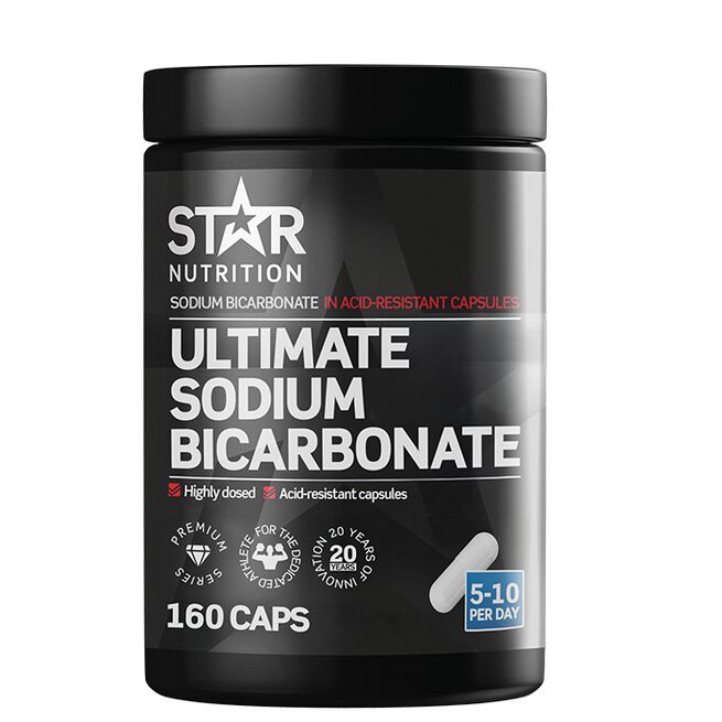 Sodium Bicarbonate 160 caps - Mikronæringsstoffer - JK-Shop