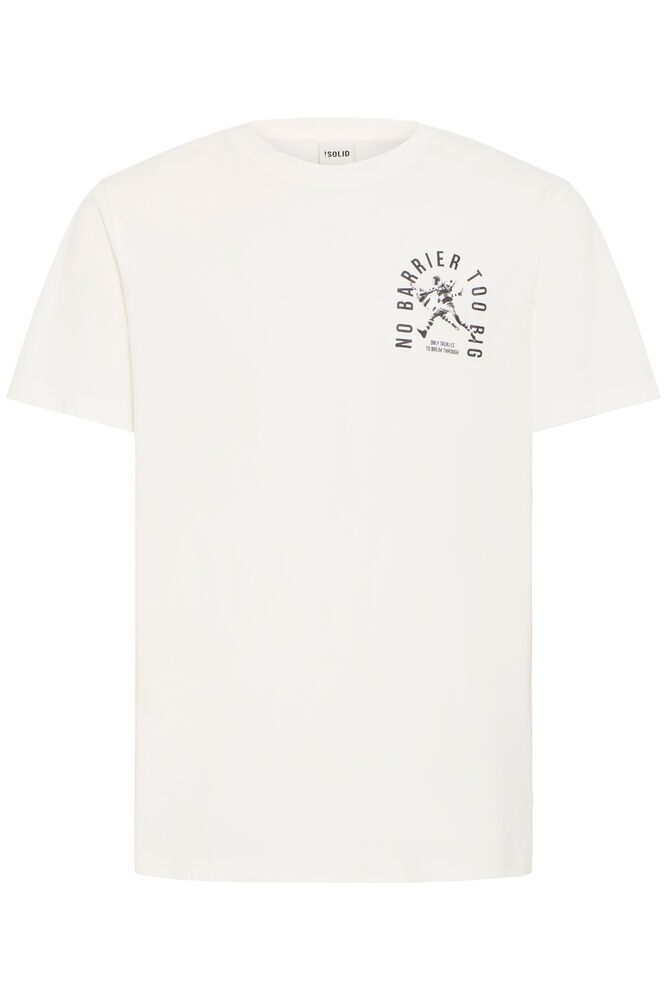 Solid, SCOUT T Shirt, Regular Fit - T-skjorter - JK-Shop