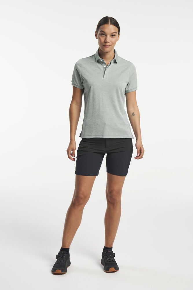 Tenson Txlite Melange Polo Woman - Pikéskjorte - JK-Shop