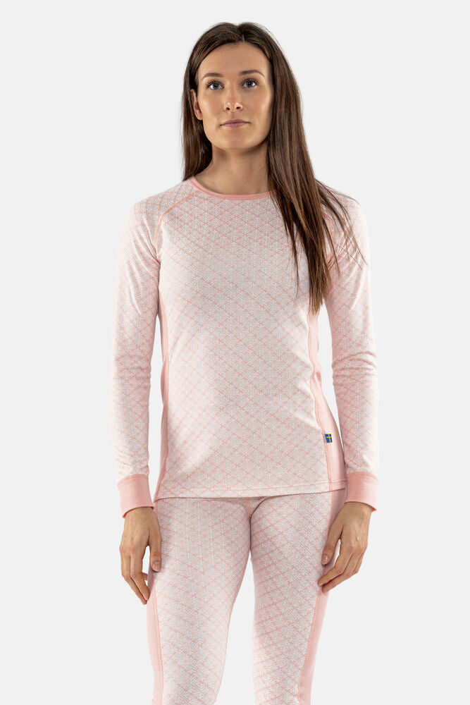 Termo Sequal Jaquard Round neck LS W - Undertøy - JK-Shop