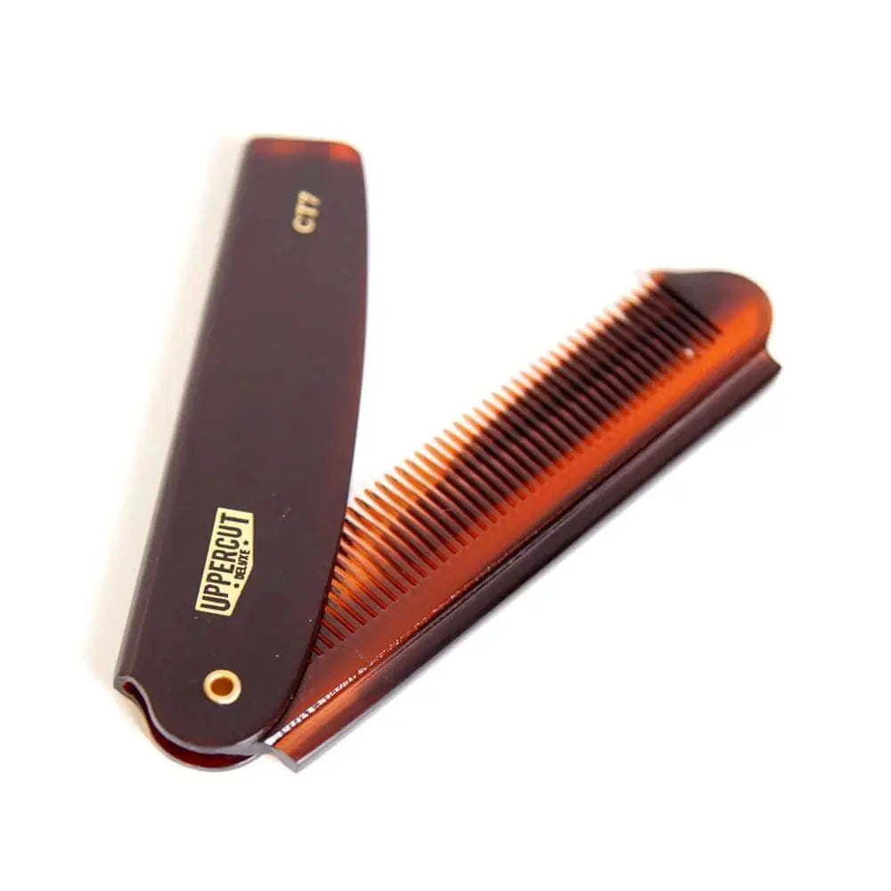 Uppercut Deluxe Flip Comb Tortoise-Skjeggkam-JKSHOP