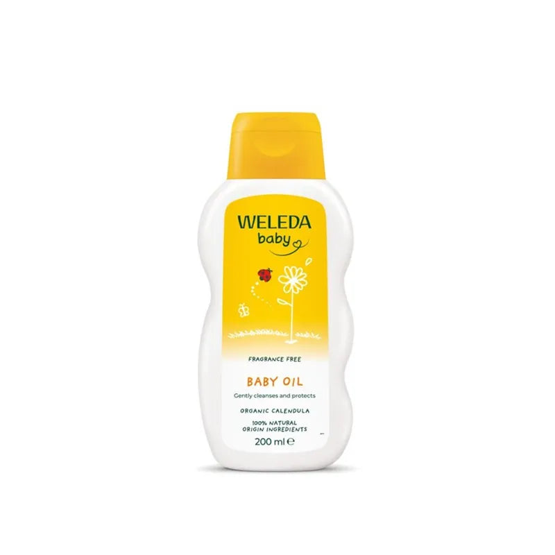Weleda calendula baby oil 200 ml - Kroppsolje - JK-Shop