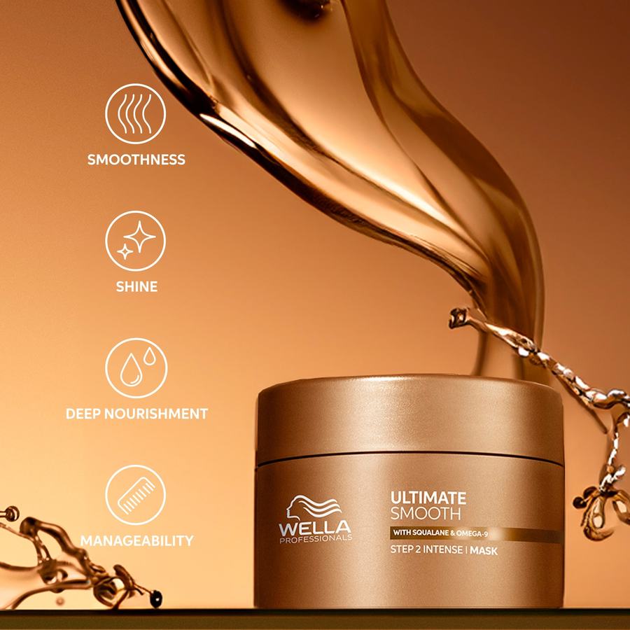 Wella Ultimate Smooth Mask 150ml - Hårkur - JK-Shop