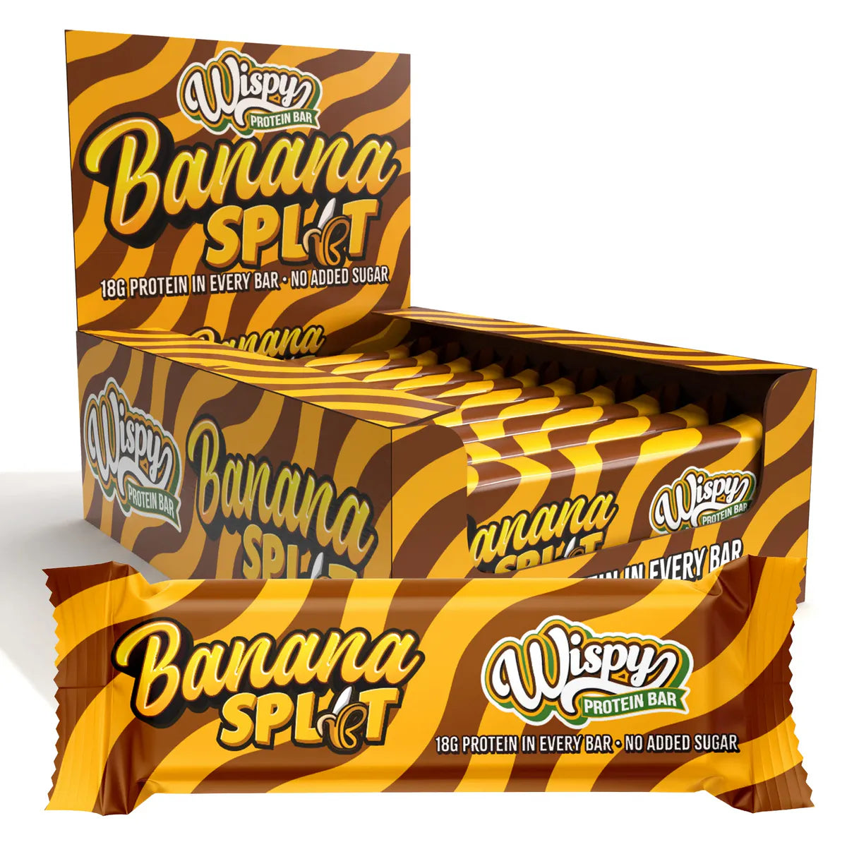 Wispy Protein Bar, 55 g x 10 stk - Proteinbarer - JK-Shop