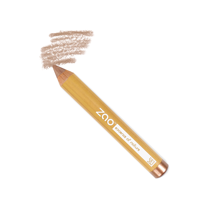 ZAO Jumbo Eye Pencil 583 Pearly Taupe - Eyeliner - JK-Shop