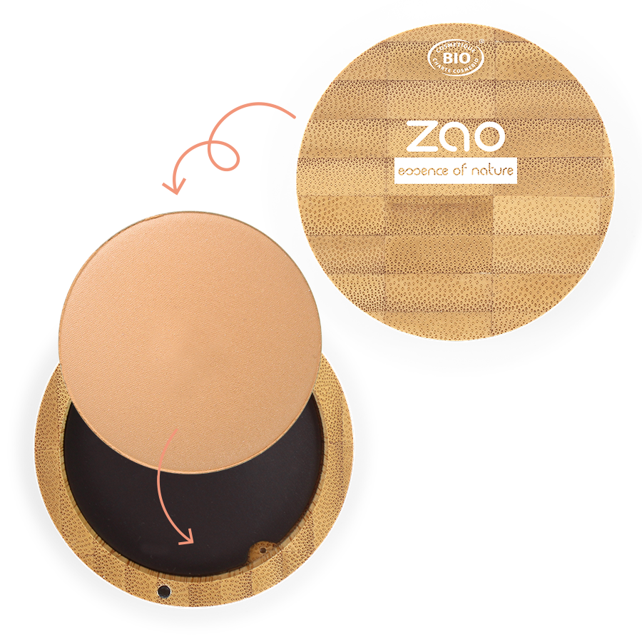 ZAO Mineral Cooked Bronzer 347 Apricot beige - Bronzer - JK-Shop