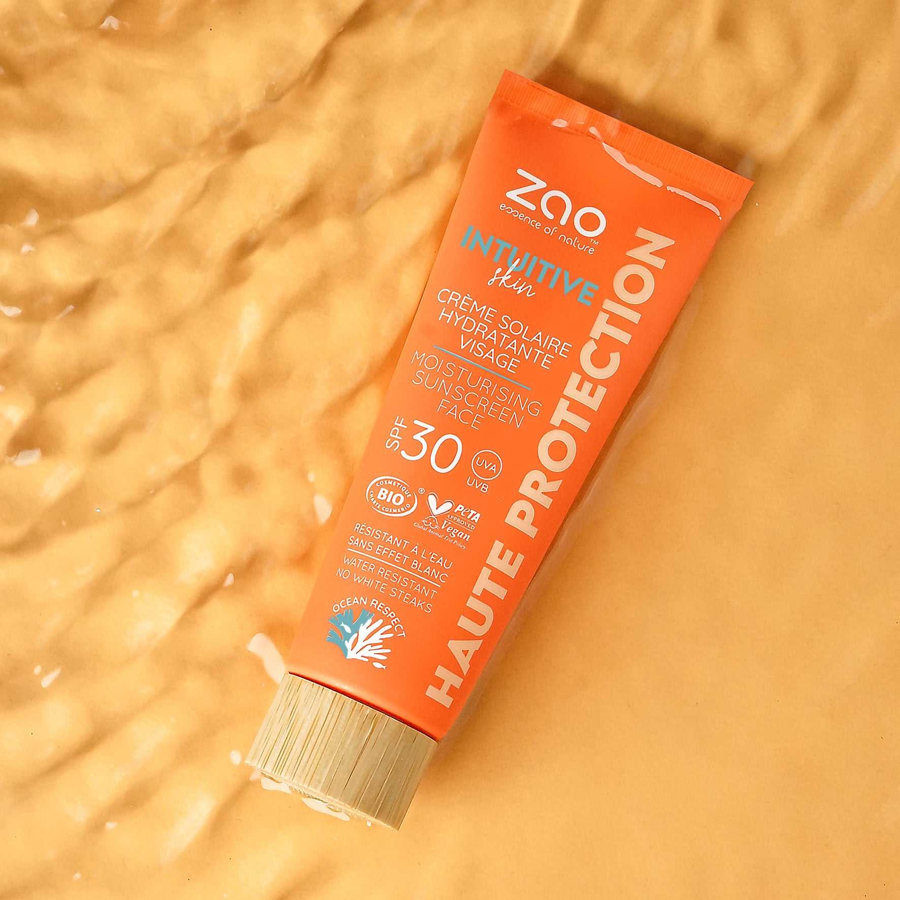 ZAO Moisturising Sunscreen Face SPF 30 - 50ml - Solkrem - JK-Shop