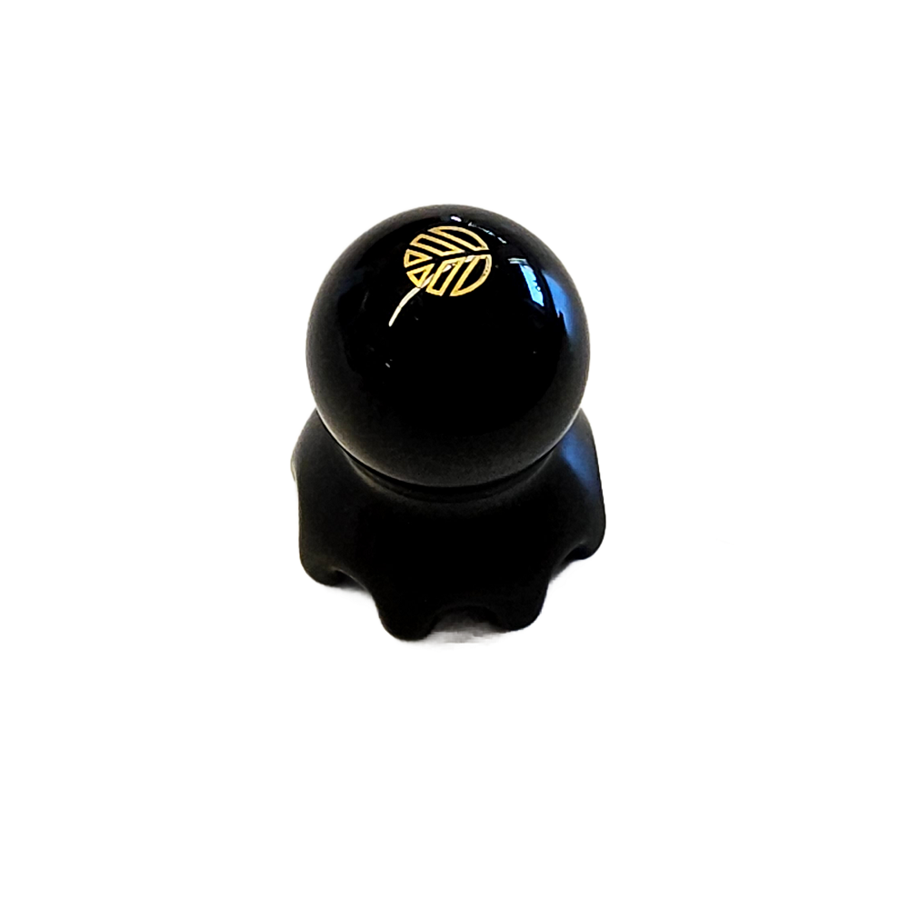 Zonya Octopus Massage Svart Obsidian - Massasjesten - JK-Shop