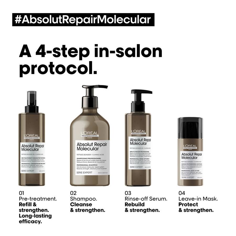 L’Oréal Absolut Repair Molecular Shampoo 500ml