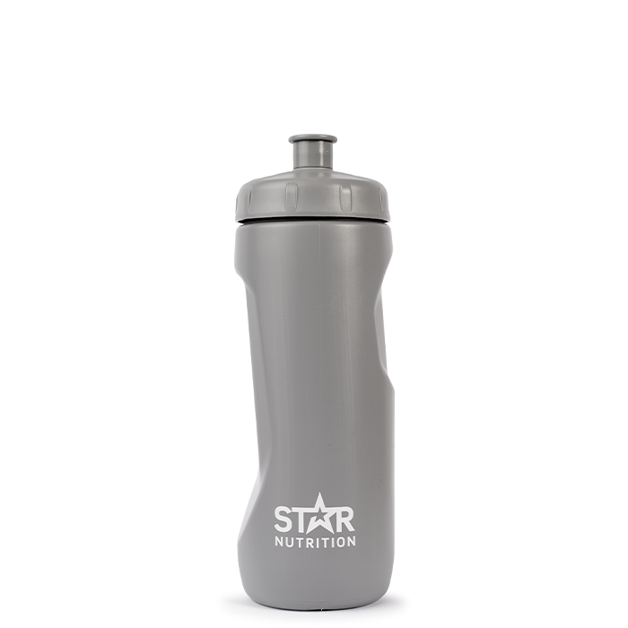 Star Water Bottle 500 ml Grå drikkeflaske