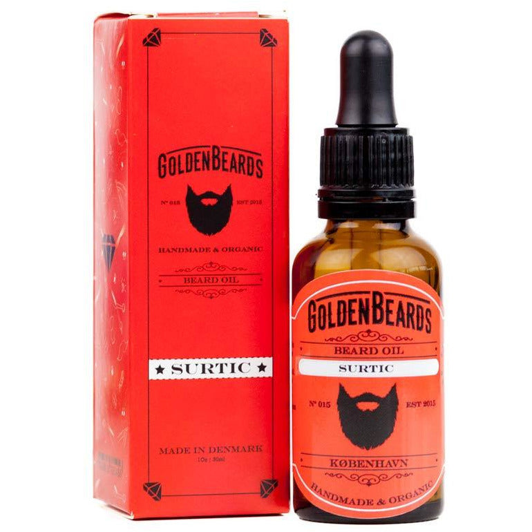 Golden Beards Organisk Skjeggolje Surtic