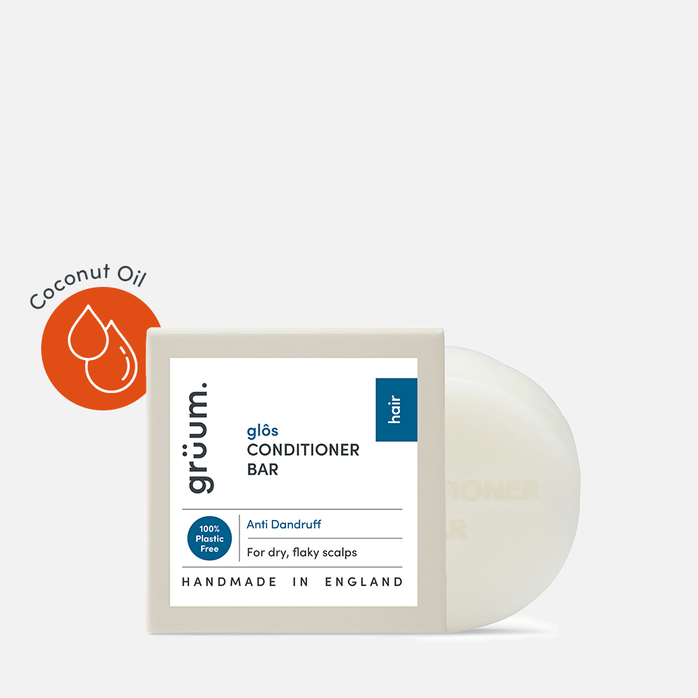 grüum glôs Zero Plastic Conditioner Bar - Anti-Dandruff-Balsam-JKSHOP