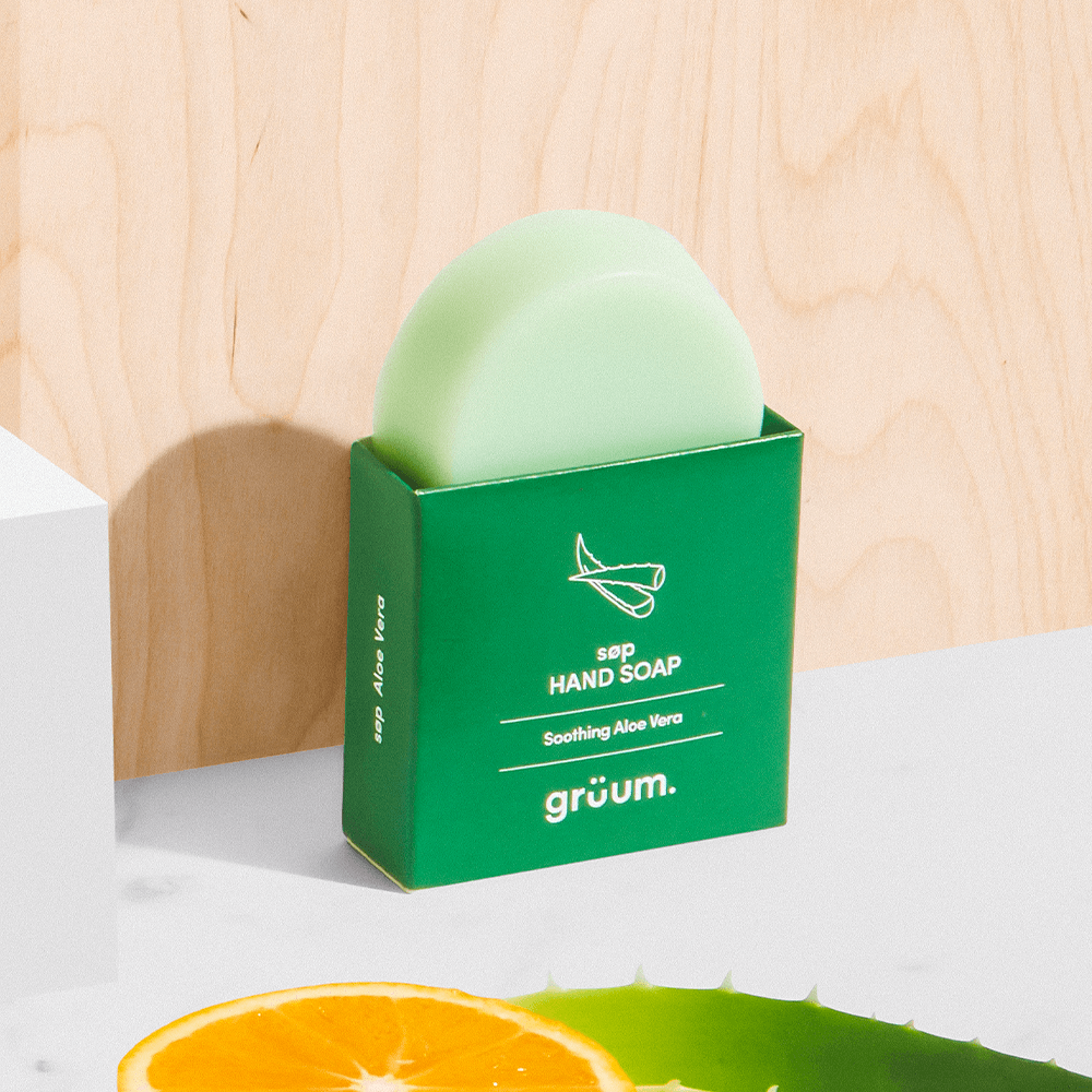 grüum såpa Zero Plastic Body Bar - Aloe Vera-Kroppssåpe-JKSHOP