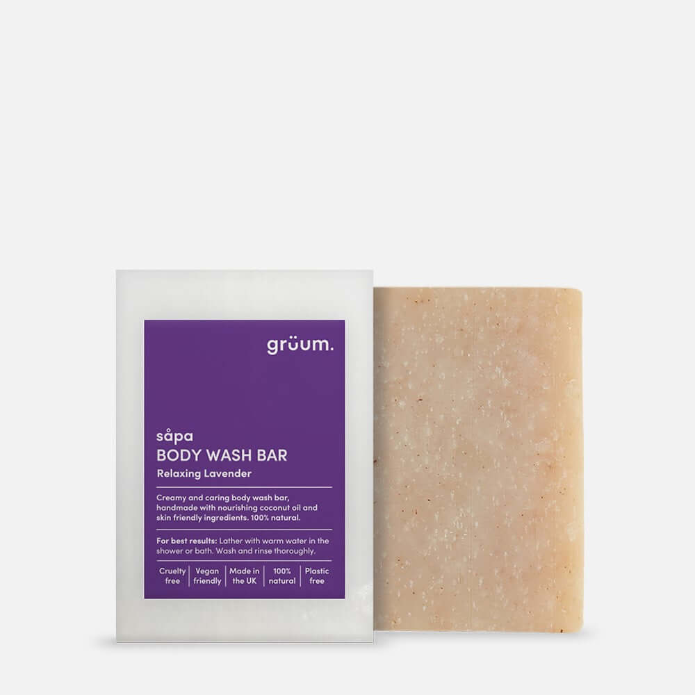 grüum såpa Zero Plastic Body Bar - Lavender-Kroppssåpe-JKSHOP