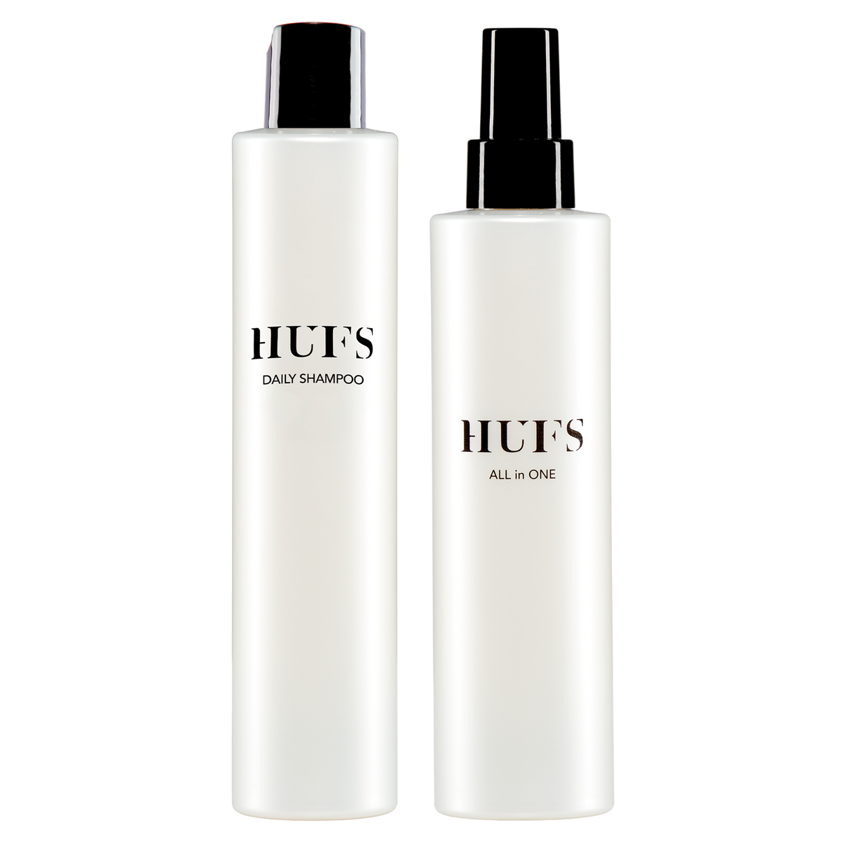 Hufs All in One Leave-in Spray + Daily Shampoo 2-pack hårpleiesett