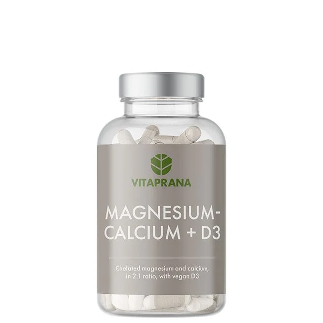 Magnesium-Calcium + D3, 100 caps - Mikronæringsstoffer - JK-Shop