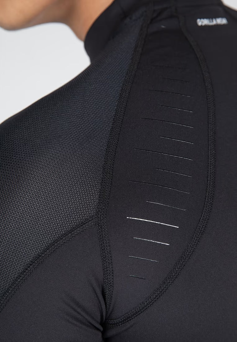 Gorilla Wear Lorenzo Performance Long Sleeve, Black
