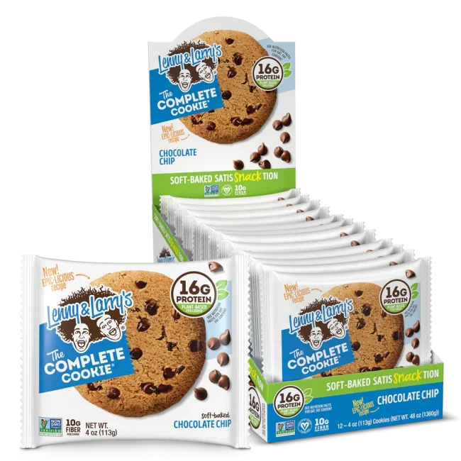 Lenny & Larry Protein Cookie, 12x113g, White Chocolaty Macademia