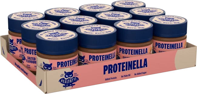 Healthyco Proteinella 200g x 12stk, Hazelnut Chocolate
