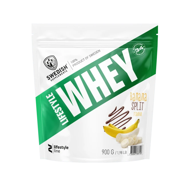 Swedish Supplements, Lifestyle Whey, 900 g