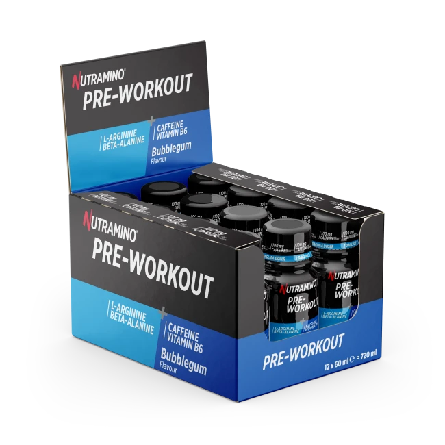 Nutramino Pre Workout SHOT, 12x60ml