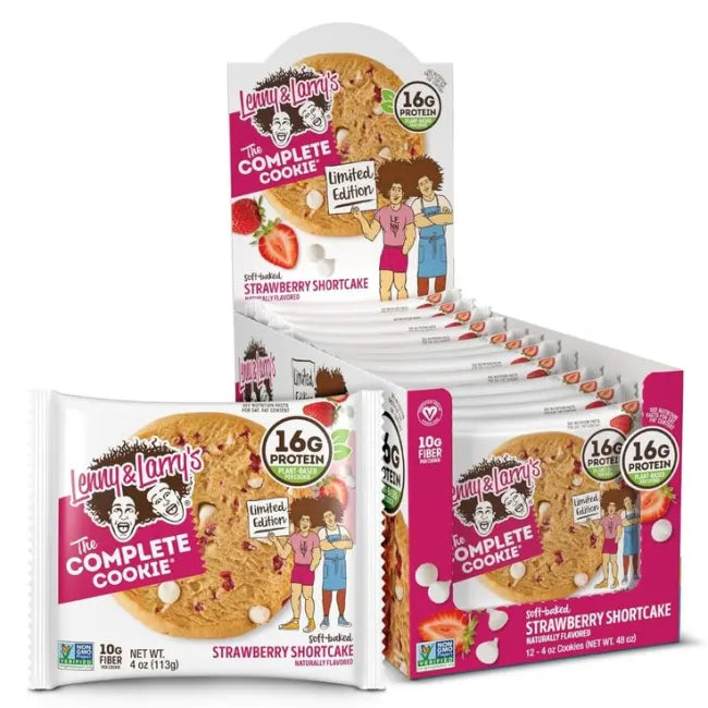 Lenny & Larry Protein Cookie, 12x113g, White Chocolaty Macademia