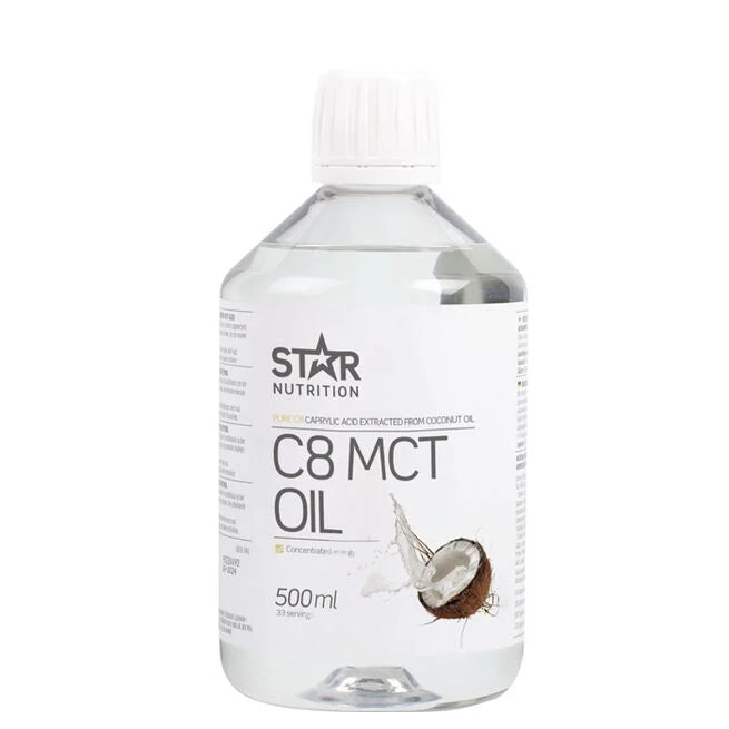 Star Nutrition C8 MCT Olje 500 ml MCT-olje