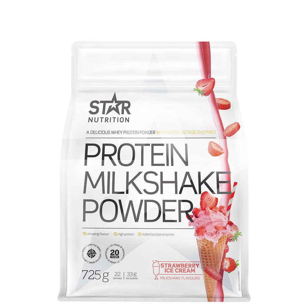 Star Nutrition Protein Milkshake Powder 725 g Strawberry Ice Cream