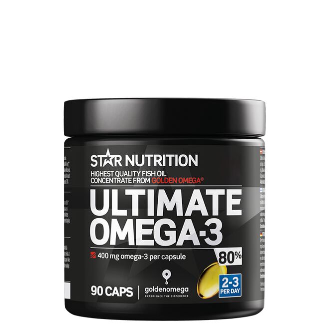 Star Nutrition Ultimate Omega-3 80 % 90 kapsler omega-3