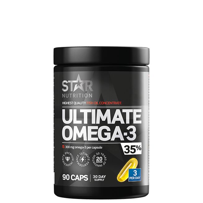 Star Nutrition Ultimate Omega-3 90 kapsler omega-3