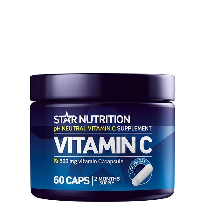 Star Nutrition Vitamin C 60 kapsler vitamin C