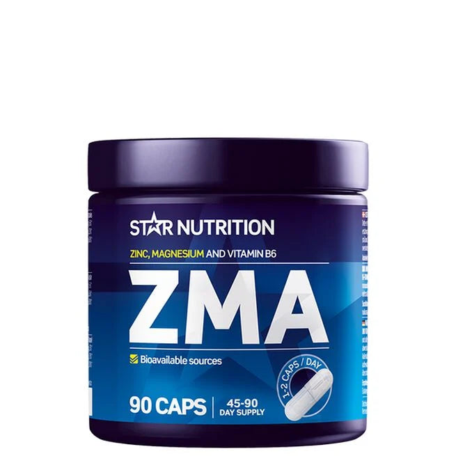 Star Nutrition ZMA Star 90 kapsler mineraltilskudd