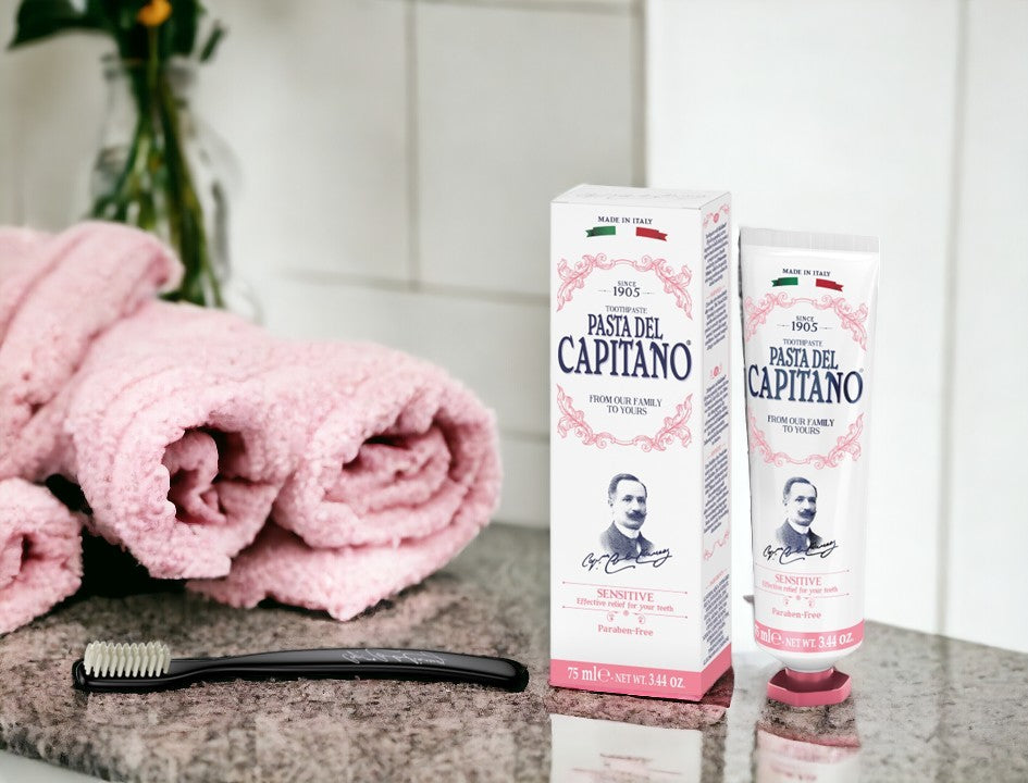 Cupra Pasta Del Capitano Tannkrem Sensitiv