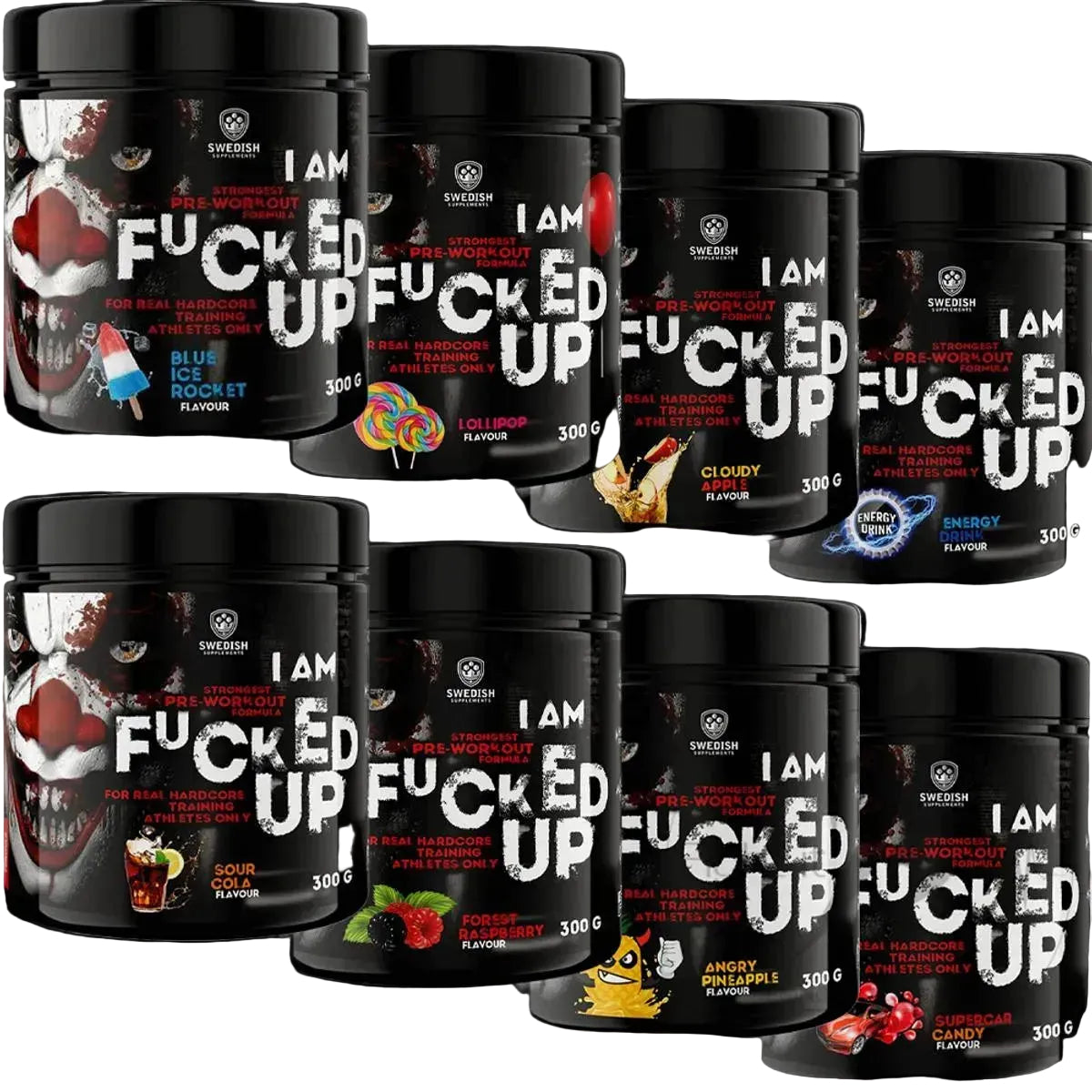 Swedish Supplements, Fucked Up Joker Edition, 300g