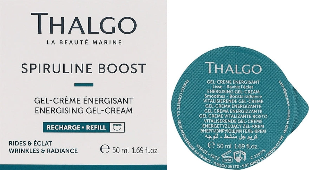 Thalgo Spiruline Boost Energising Gel-Cream 50 ml Refill ansiktskrem