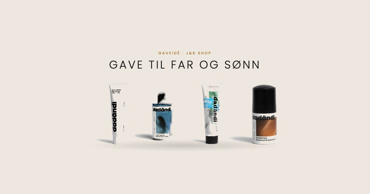 Dadāndi gaveidé til far og sønn