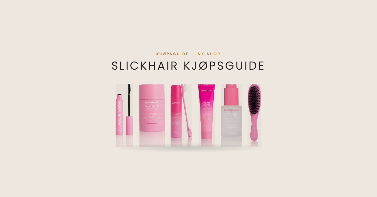 Slickhair stylingprodukter og børste
