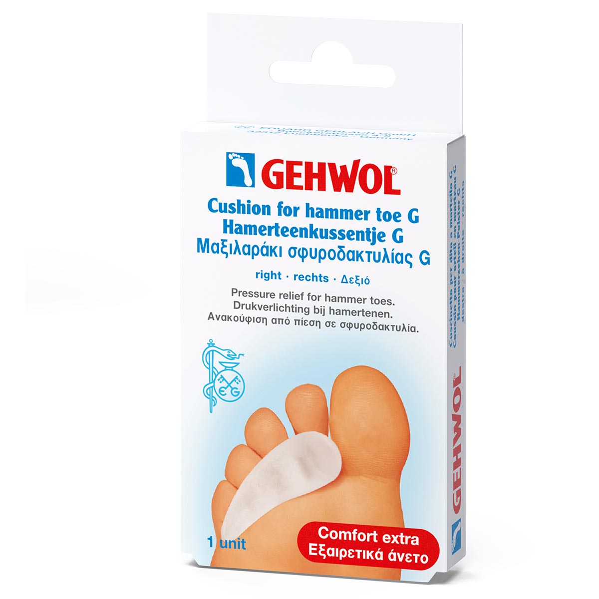 Gehwol Cushion Hammer Toe G – høyre
