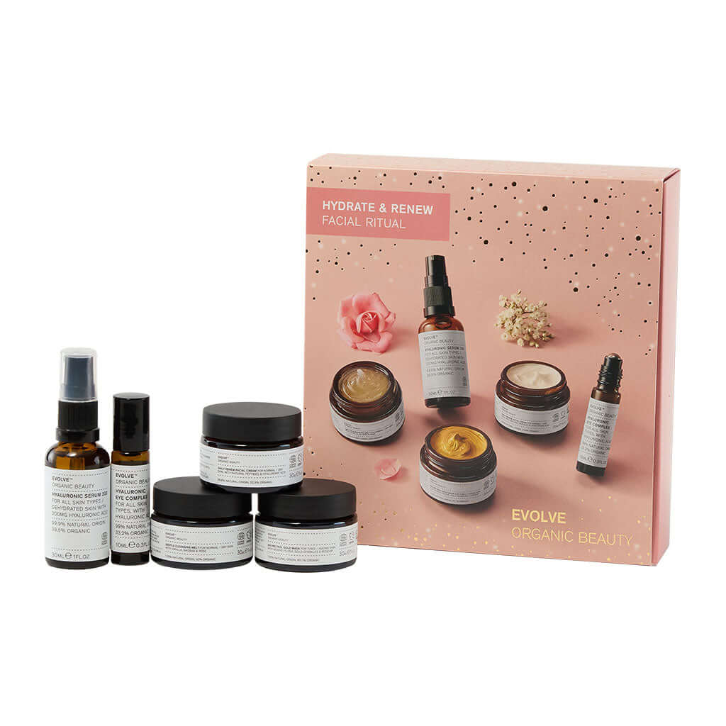 EVOLVE Hydrate & Renew Facial Ritual GAVE-Hudpleiesett-JKSHOP