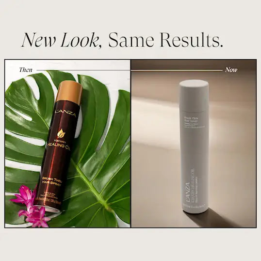 L'anza Keratin Healing Oil Brush Thru Hair Spray