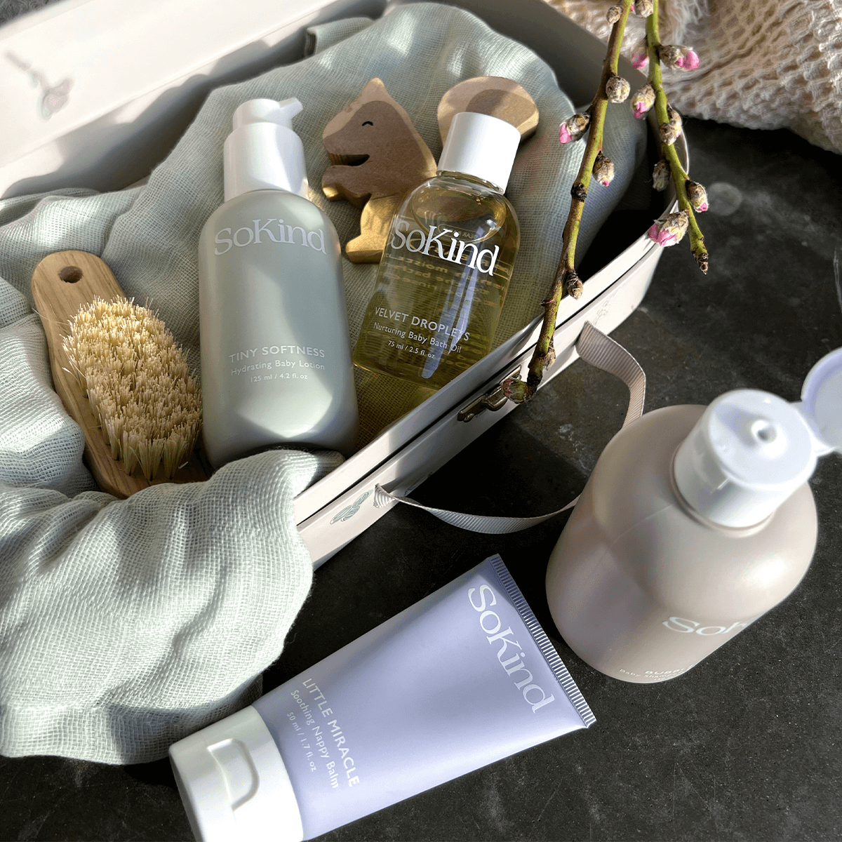 SoKind, Baby Skin Care Kit-Barn & Baby-JKSHOP
