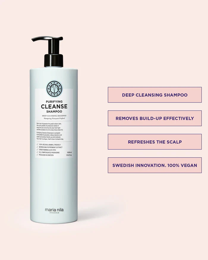 Maria Nila, Purifying Cleanse Shampo- 1000ml