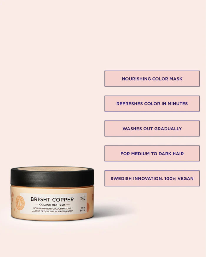 Maria Nila COLOUR REFRESH 7.40 Bright Copper 100ml